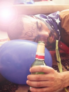 Hombre borracho