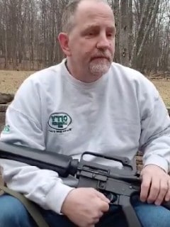 Defensor de armas en Estados Unidos