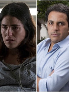 Karla Souza y Gustavo Loza