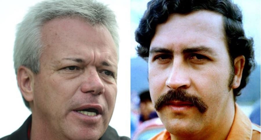 Jhon Jairo Velásquez y Pablo Escobar Gaviria