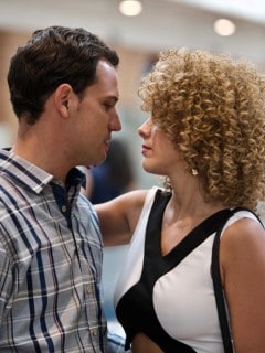 Roberto Urbina y María Elisa Camargo, actores.