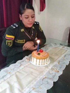 Patrullera muerta en Cali
