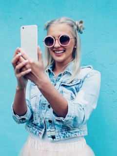 Mujer Selfie