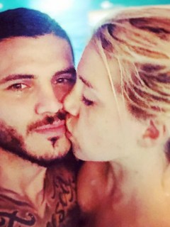 Mauro Icardi y Wanda Nara