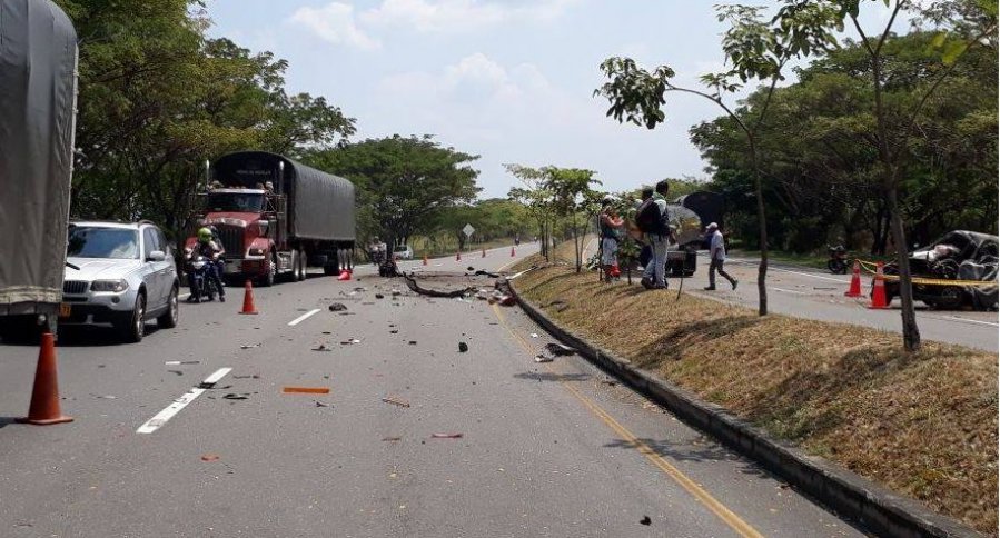 Accidente en vía Ibagué-Bogotá