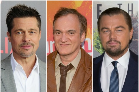 Brad Pitt / Quentin Tarantino / Leonardo DiCaprio