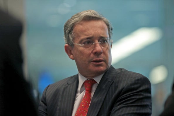 Former Colombian President Alvaro Uribe Interview
