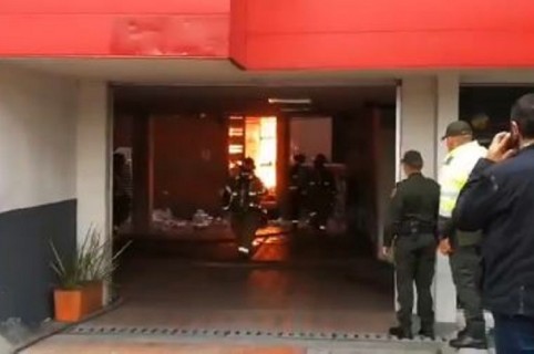 Incendio Lotería de Cundinamarca