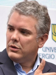 Gustavo Petro e Iván Duque