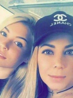 Tatiana Guzmán y Tatiana Guzmán. Ferrrari en llamas