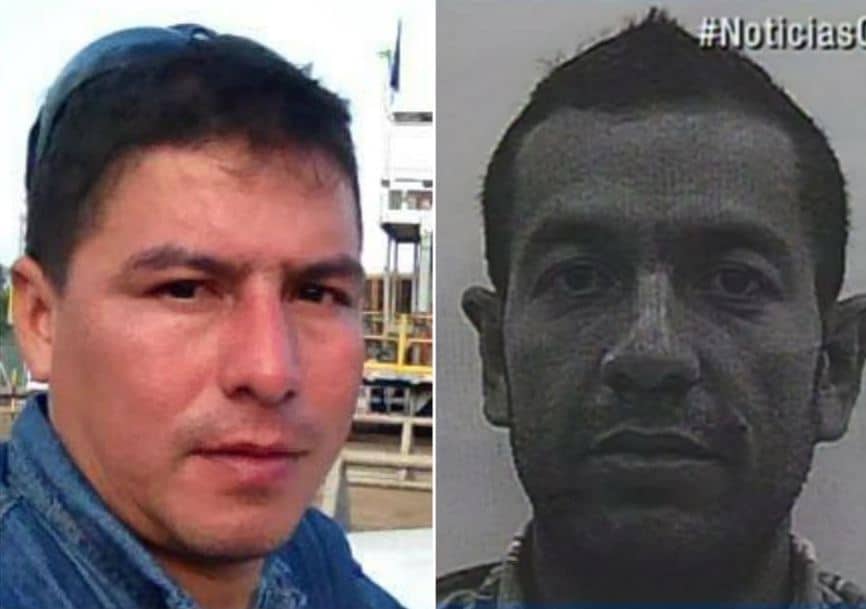 A la izquierda, Fray Mauricio Bravo Plazas. A la derecha, foto del hombre con circular roja. / Facebook: Fray Mauricio Bravo Plazas - Noticias Caracol. A la izquierda, Fray Mauricio Bravo Plazas. A la derecha, foto del hombre con circular roja. / Facebook: Fray Mauricio Bravo Plazas - Noticias Caracol.