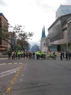 Disturbios en Universidad Pedagógica
