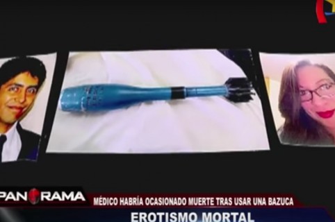 Mujer muerta por misil como juguete sexual