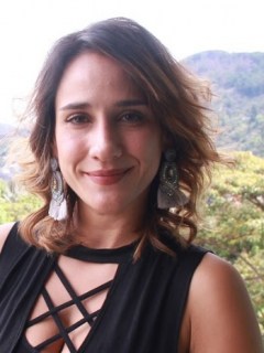 Mariana Pajón, bicicrosista, Karent Hinestroza y Cecilia 'Chichila' Navia, actrices.