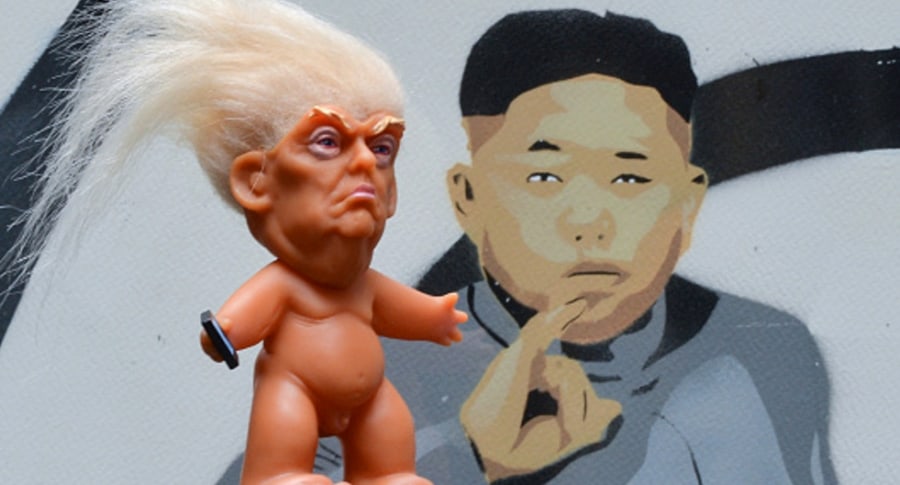 Kim Jon-un y Trump