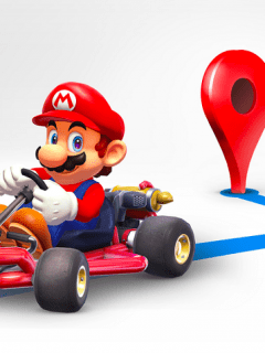Mario Kart y Google Maps