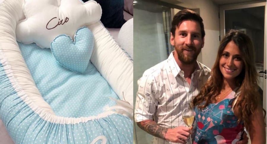 Naci Ciro el tercer hijo de Lionel Messi