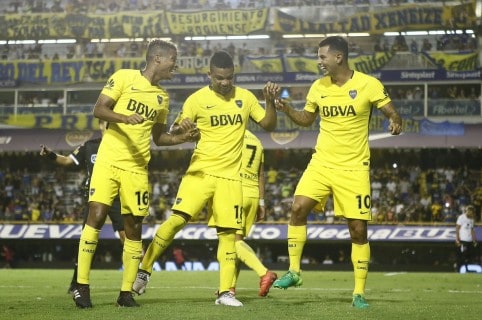 Colombianos en Boca