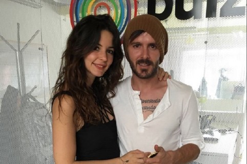 Maleja Restrepo, actriz, y su esposo Tatán Mejía, motocrosista.1