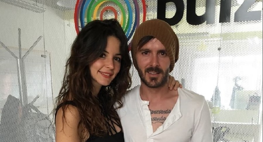 Maleja Restrepo, actriz, y su esposo Tatán Mejía, motocrosista.1