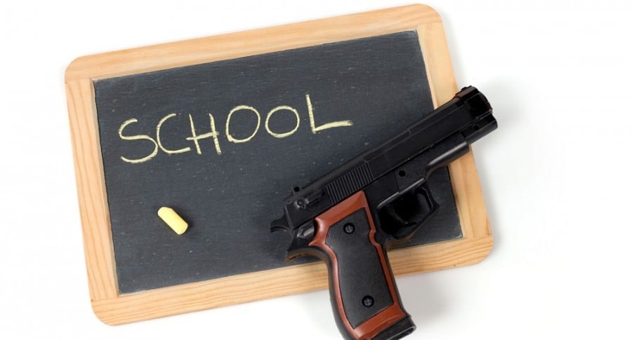 Arma en un colegio