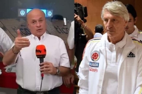 Carlos Antonio Vélez y José Pékerman