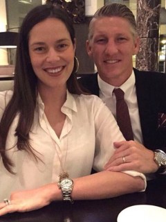 Ana Ivanovick y Bastian Schweinsteiger