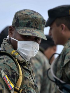 Militares ecuatorianos