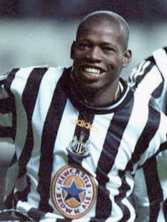 Faustino Asprilla y Alan Shearer
