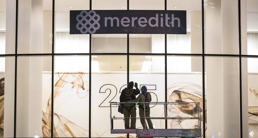 Logo del grupo Meredith