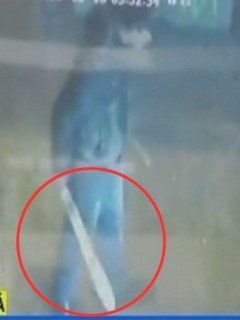 Ladrón con machete