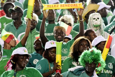 Hinchas de Senegal