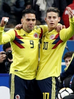Falcao y James