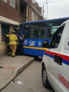 Accidente de bus del SITP