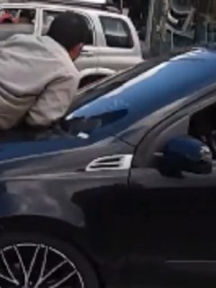 Hombre arrastrado por conductor en sur de Bogotá