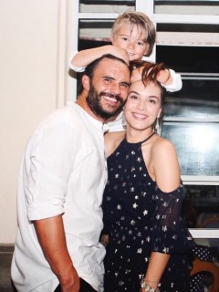 Monica fonseca, Juan Pablo Raba y Joaquín