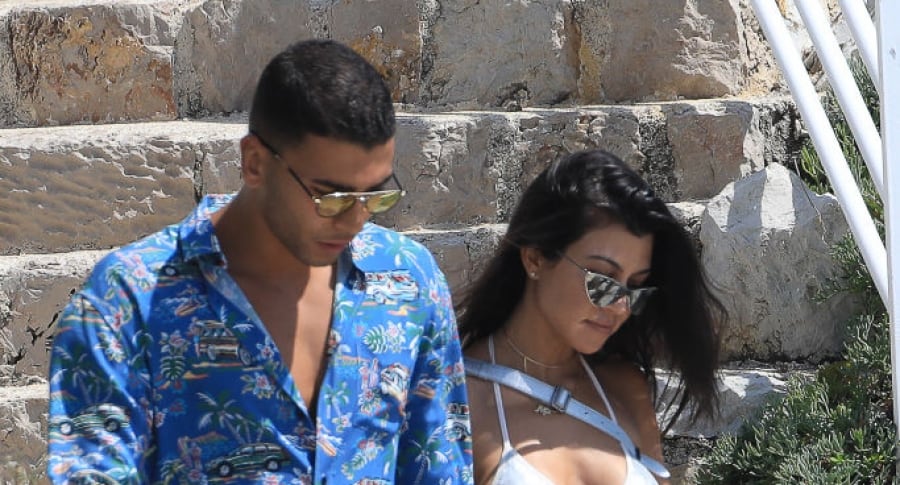 Younes Bendjima y Kourtney Kardashian