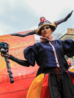 Desfile inaugural del Festival Iberoamericano de Teatro de Bogotá 2018