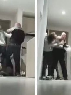 Golpiza a pareja colomboamericana