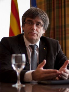 Carles Puigdemont, expresidente de Cataluña
