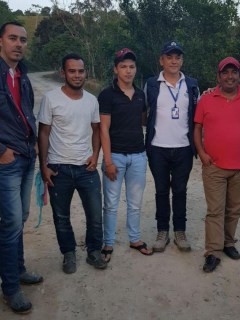 Personas que estaban secuestradas