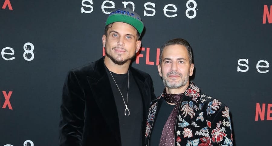 Charly DeFrancesco y Marc Jacobs