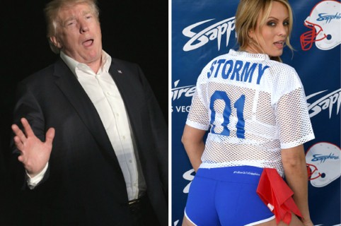 Stormy y Trump