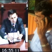 Falso fiscal y Pedro Aguilar