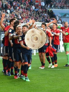 Celebración del Bayern Múnich