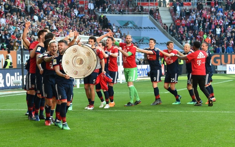 Celebración del Bayern Múnich