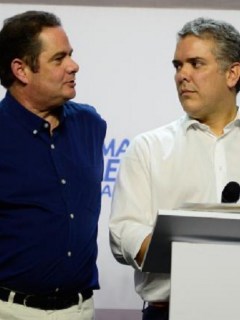 Germán Vargas Lleras e Iván Duque