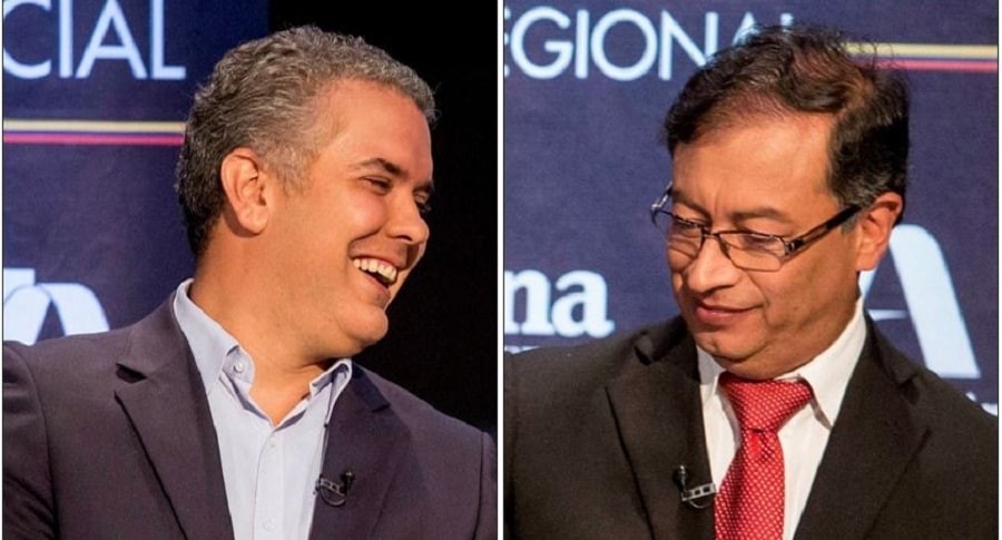 Iván Duque y Gustavo Petro encabezan encuesta de Datexco