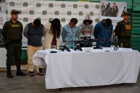 Capturas en Soacha
