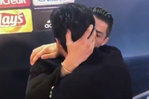 Gianluigi Buffon y Cristiano Ronaldo